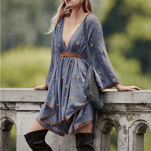 ISO free people celestial embellished dress - Picture 2 of 2